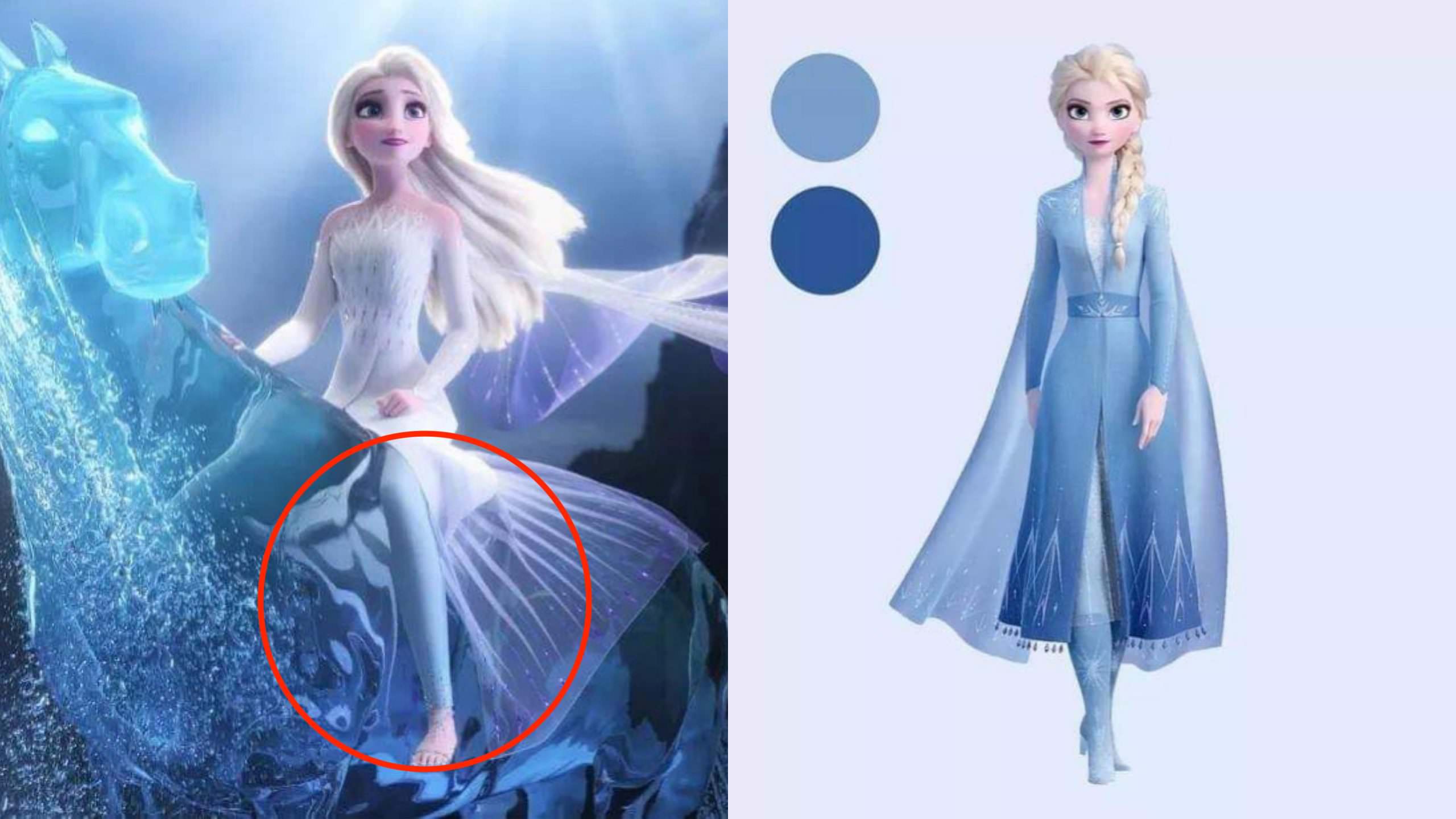 「Elsa 為什麼穿內搭褲？」迪士尼給出爆笑官方答案，網友表示：美就夠了—《冰雪奇緣2》—我們用電影寫日記
