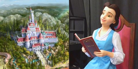《美女與野獸》粉紅城堡蓋好了，東京迪士尼公開曝光新園區！ – 我們用電影寫日記