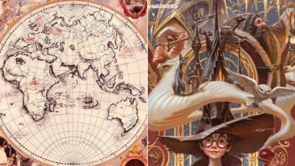 J.K羅琳公布「魔法世界地圖」，除了霍格華茲還有這 11 所魔法學校！ —《哈利波特》—我們用電影寫日記