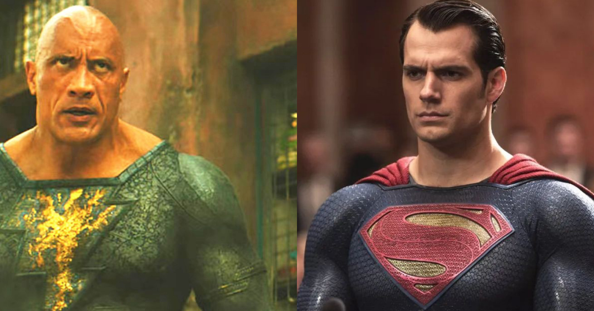 兩大肌肉男對決？巨石強森暗示，將在DC大片《黑亞當》會出現超人！- 我們用電影寫日記